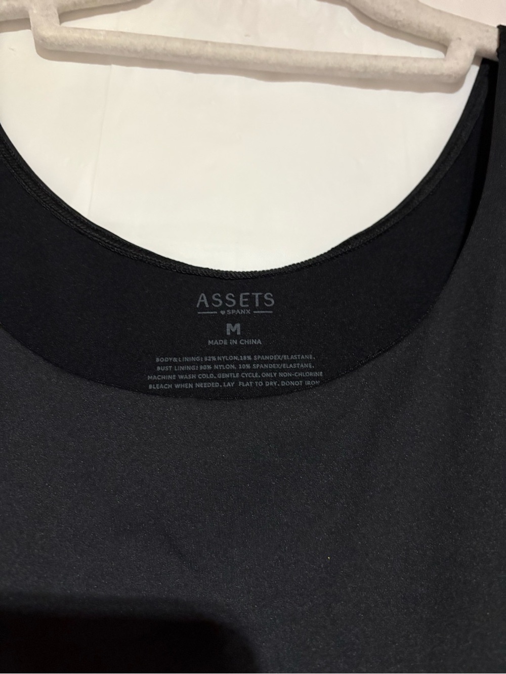 Assets by Spanx Black Sleeveless Mini Bodycon Dress/Slip - Picture 4 of 8
